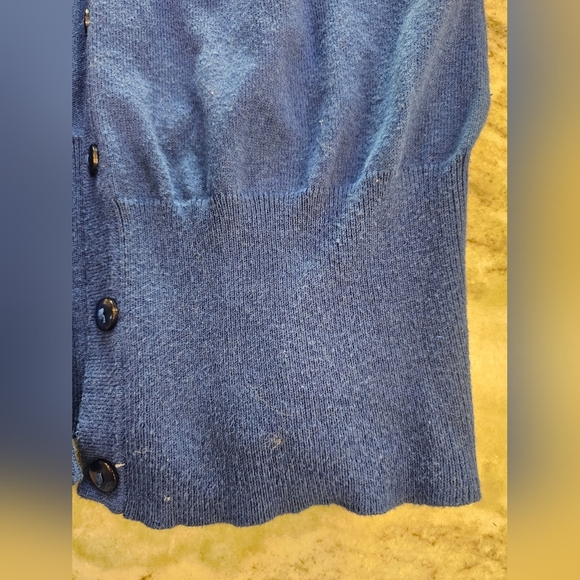 Rue21 Blue Button-Up Cardigan Sweater - Size Large - Picture 5 of 8